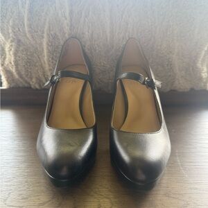 Naturalizer Black Mary Jane Heels